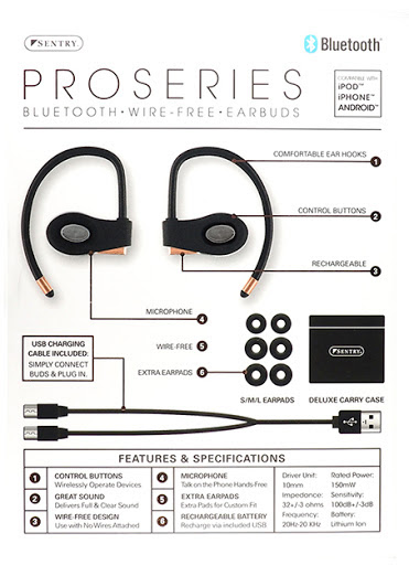 Earbuds-Specifications